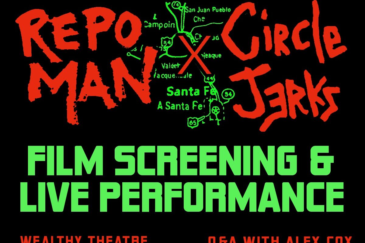 Wealthy Theatre presents Circle Jerks showing and performance webpage