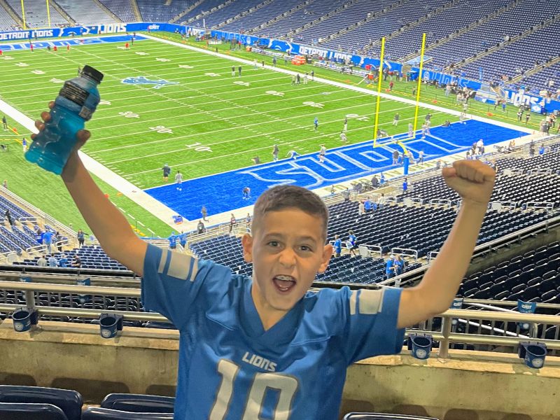 Detroit Lions fan