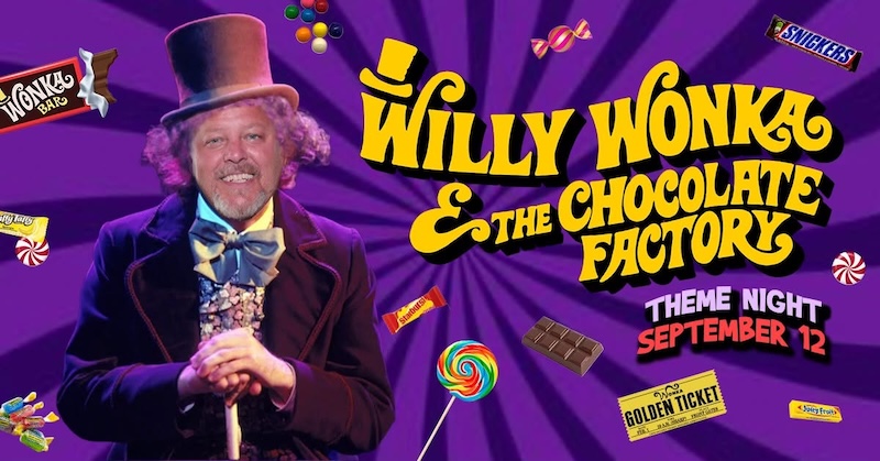 willy wonka theme night SILVA FB