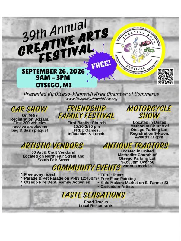 39th Annual Creative Arts Festival Otsego