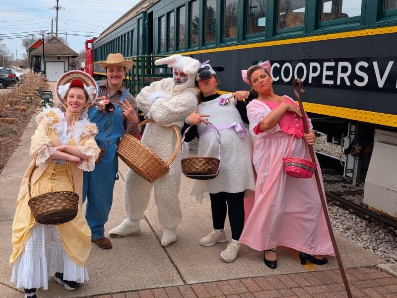 Coopersvill And Marne Train Pumpkin Train FB 1