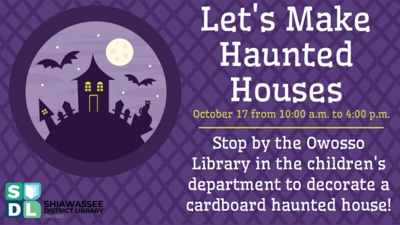 Shiawassee District Library Haunted Houses Webpage