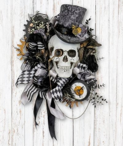 Submission Spruced Studio Steampunk Wreath Workshop