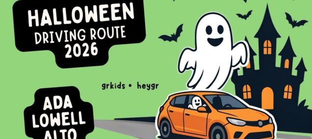 Halloween Driving Routes 1